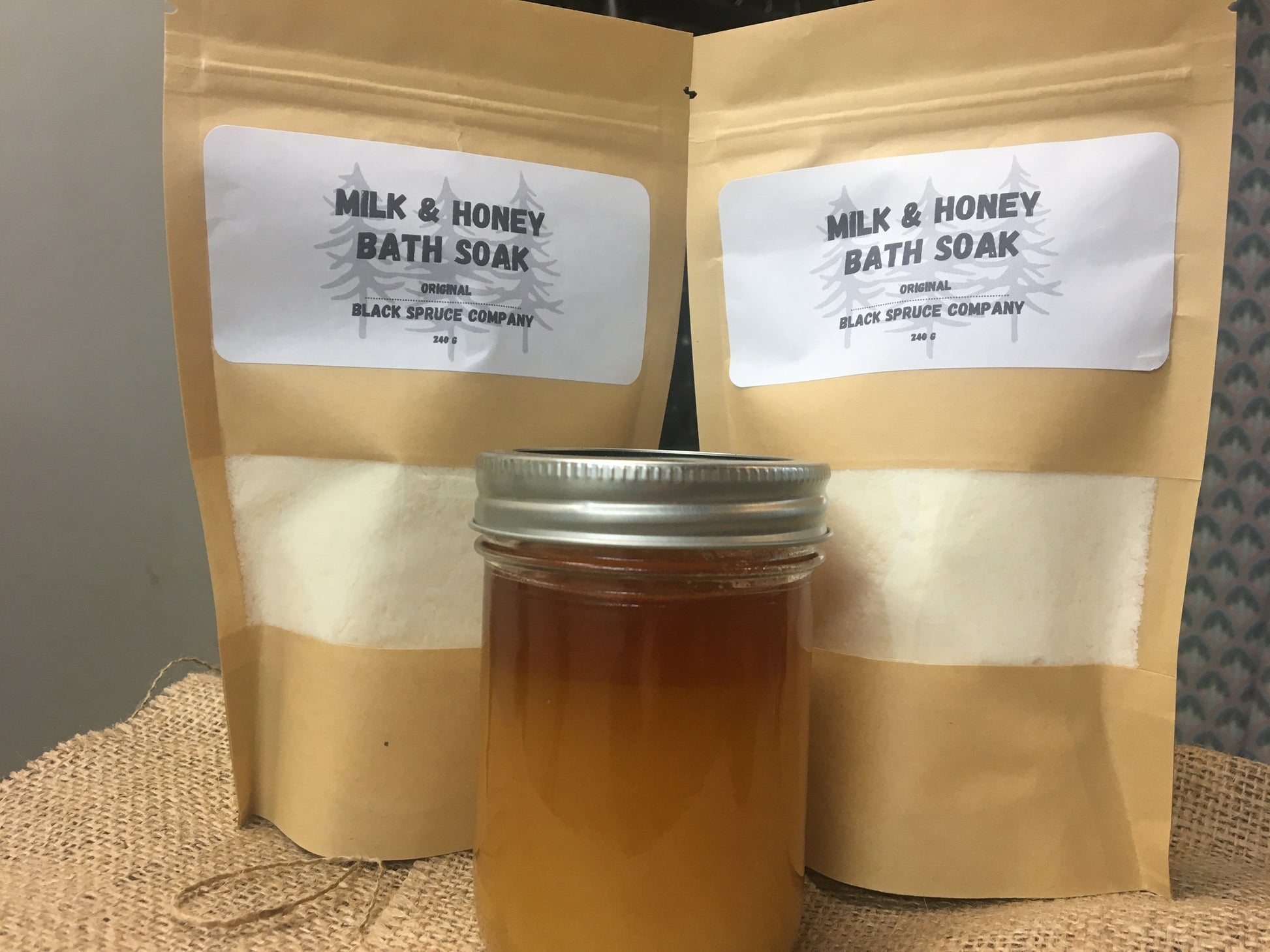 Milk and Honey Bath Soak Original in bag