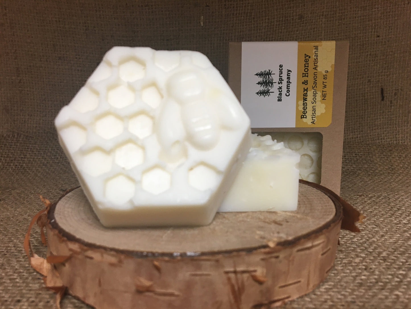 Beeswax and Honey Soap Hex Soap