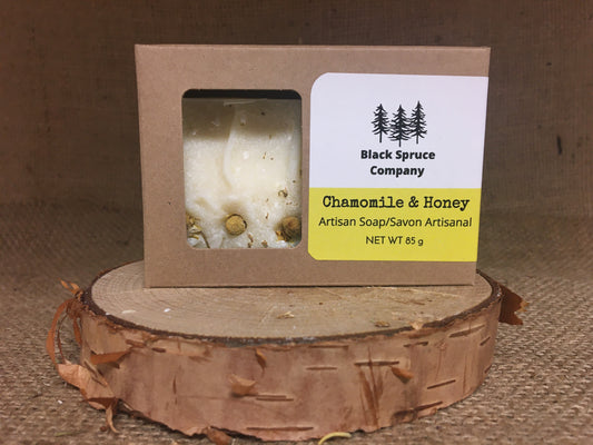 Chamomile and Honey soap in box