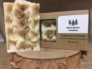 Iron Rock Cream Ale and Honey Soap with one out of box