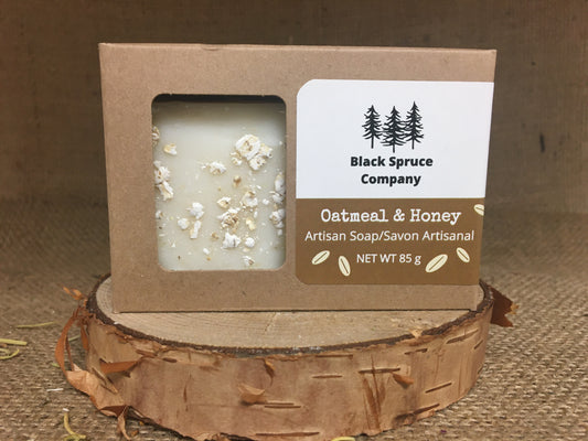 Oatmeal and Honey Soap in box