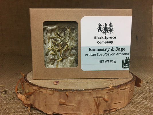 Rosemary and Sage Soap in box